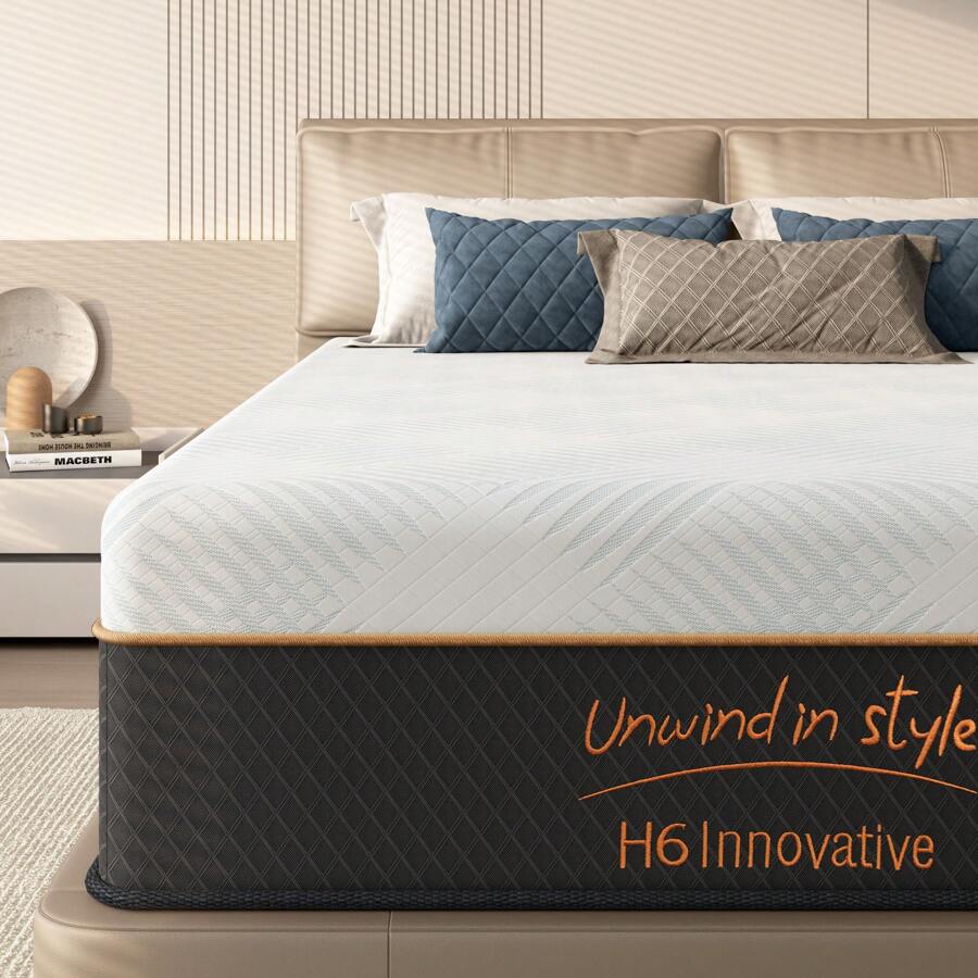 Memory Foam Mattress In A Box Queen - 10/12