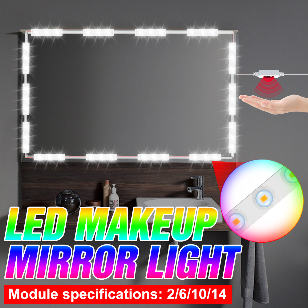 Dressing Table Vanity With Lighted Mirror - Gương Trang Điểm Sáng Vanity Tay