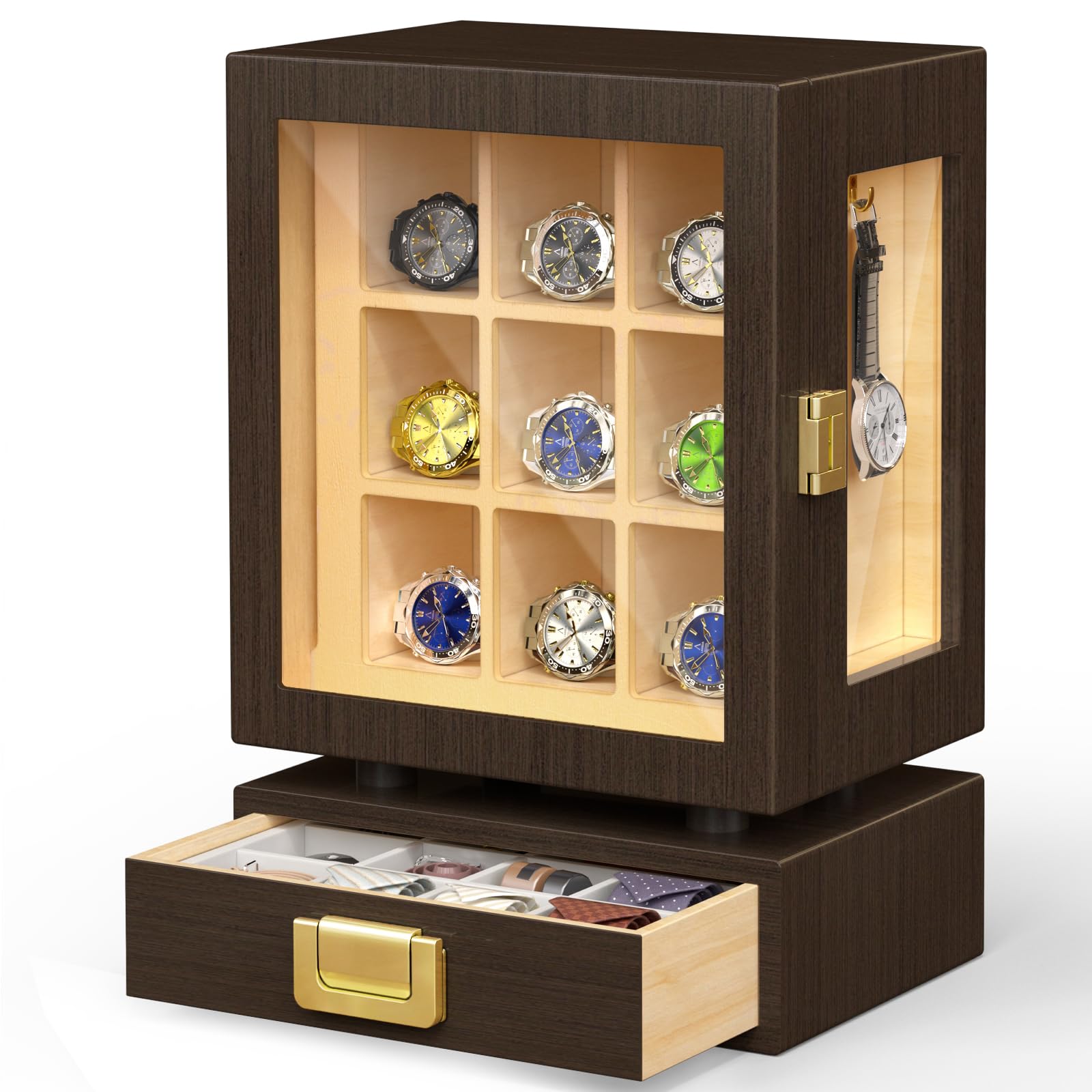 Storage - Custom Rectangle Wooden Watch Storage Box