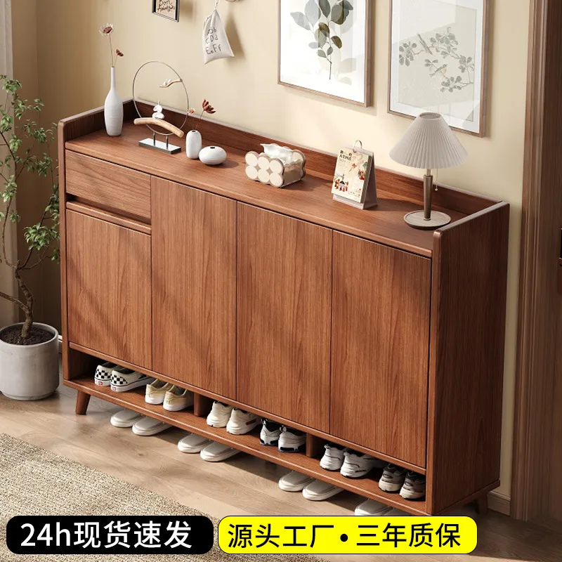 Shoe Rack Cabinet Narrow Entryway - for Solid Wood Shoe Cabinet Narrow