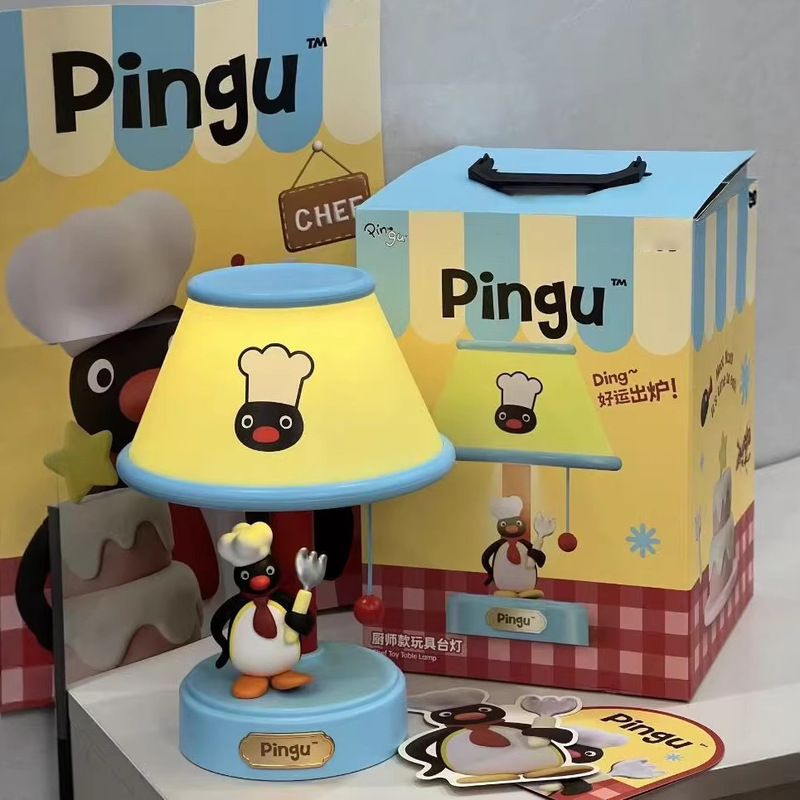 Bedroom Furniture - New Pingu Chef Style Night Light