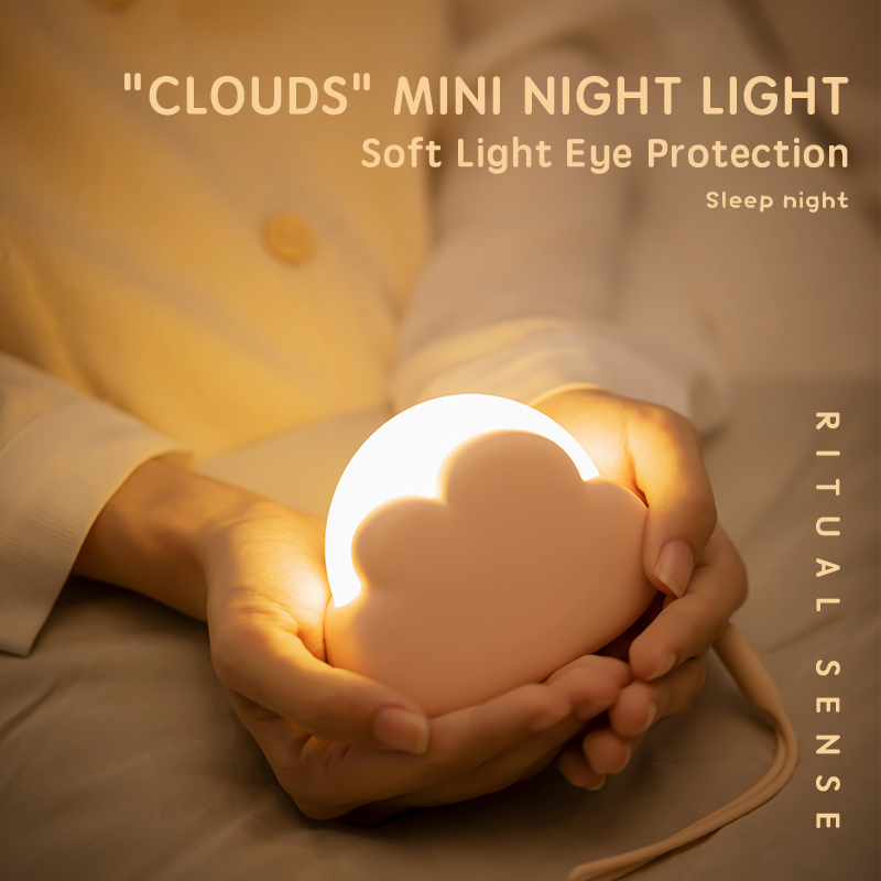 Cloud Night Light Mini USB Wir - đánh giá và giá Floating Nightstand With Led Light