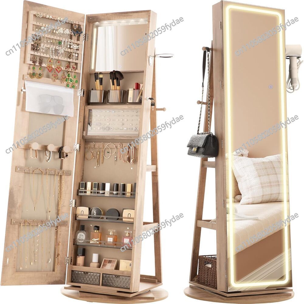 Mirror Jewelry Cabinet Standin - đánh giá và giá Full Length Mirror Jewelry Armoire