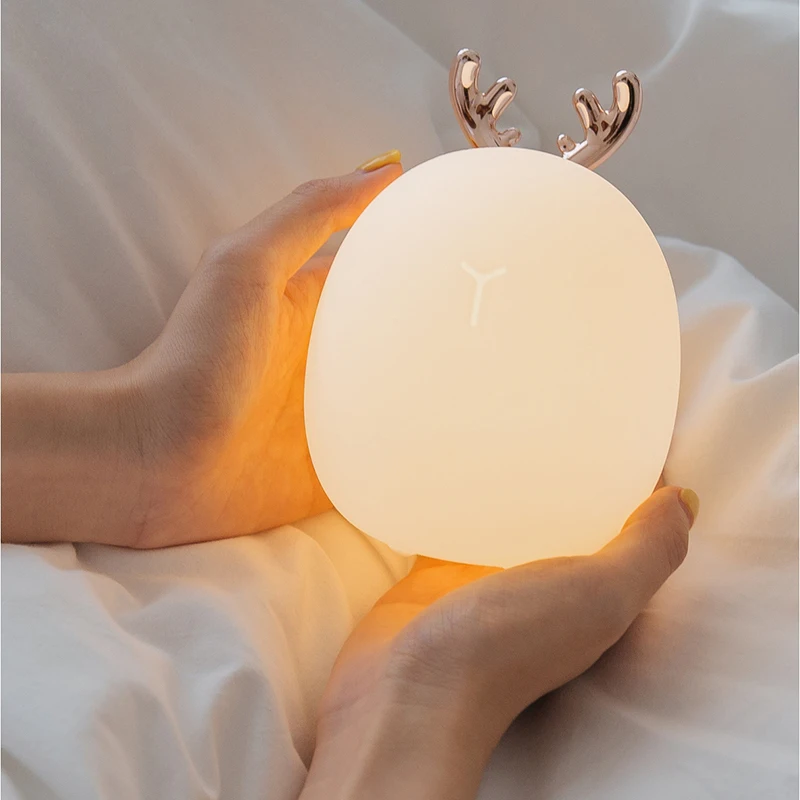 Led Carton Deer Rabbit Silicon - đánh giá và giá Floating Nightstand With Led Light