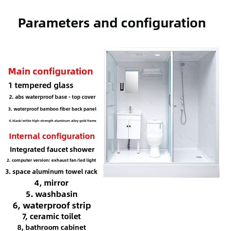Integral shower room Integrate - đánh giá và giá Outdoor Furniture