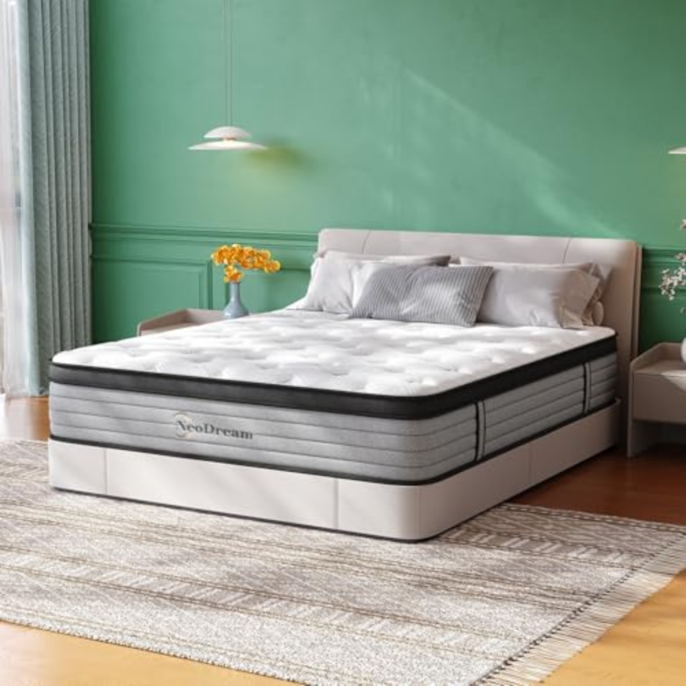 Queen mattress, 14 Inch Queen  - đánh giá và giá Memory Foam Mattress In A Box Queen