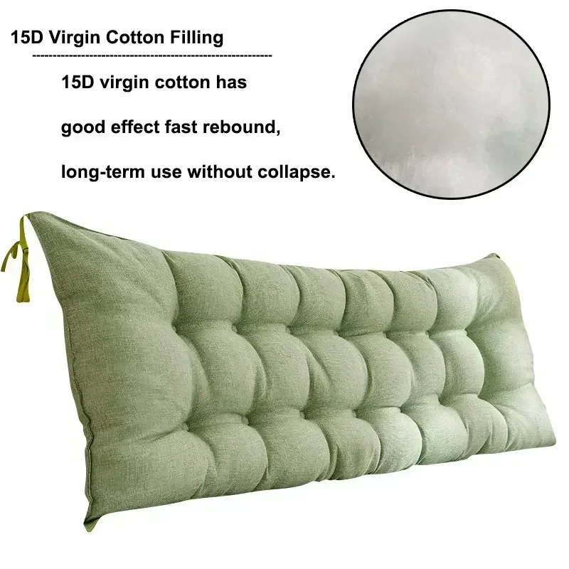 1PC Sofa Long Cushion Headboar - đánh giá và giá Headboard Cushion Backrest Tatami