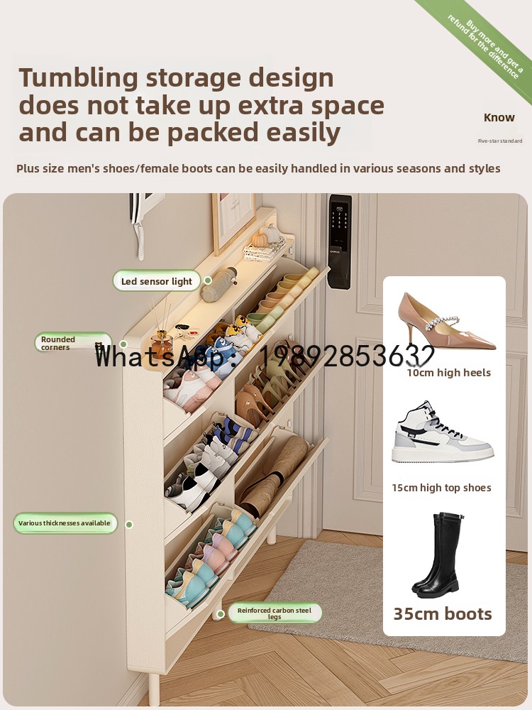 LYY Shoe Cabinet for Home Entr - đánh giá và giá Shoe Rack Cabinet Narrow Entryway