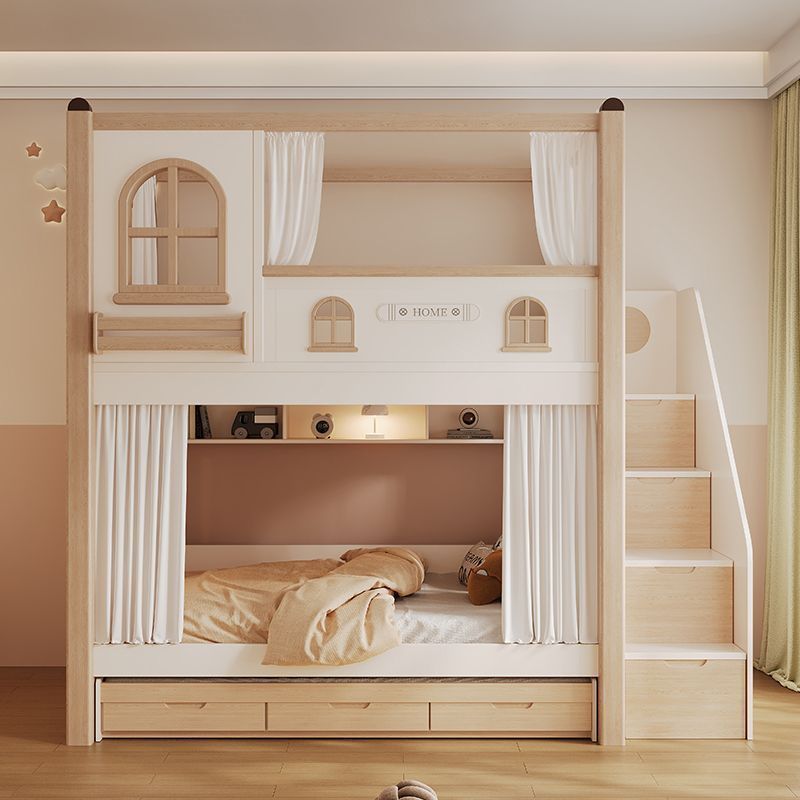 Children's Bunk Bed with Slide - đánh giá và giá Bunk Bed With Stairs And Slide