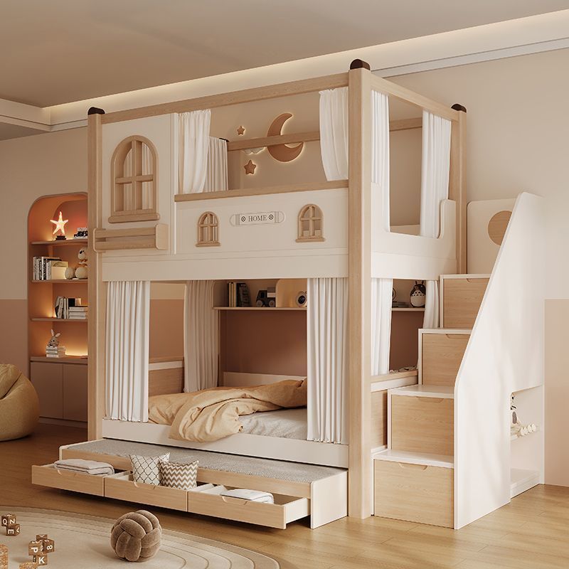 Children's Bunk Bed with Slide - đánh giá và giá Bunk Bed With Stairs And Slide