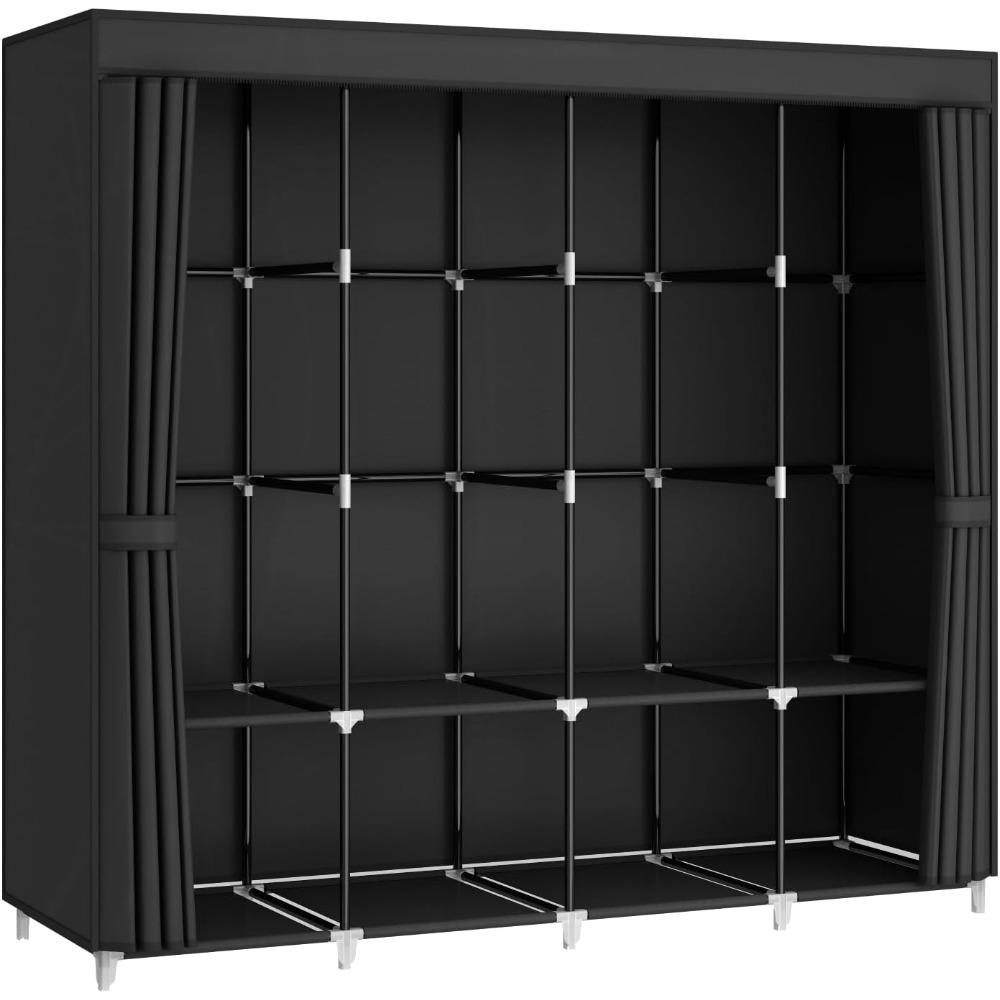 US Shipping Portable Closet Wa - đánh giá và giá Wardrobe Closet Portable Fabric Cover