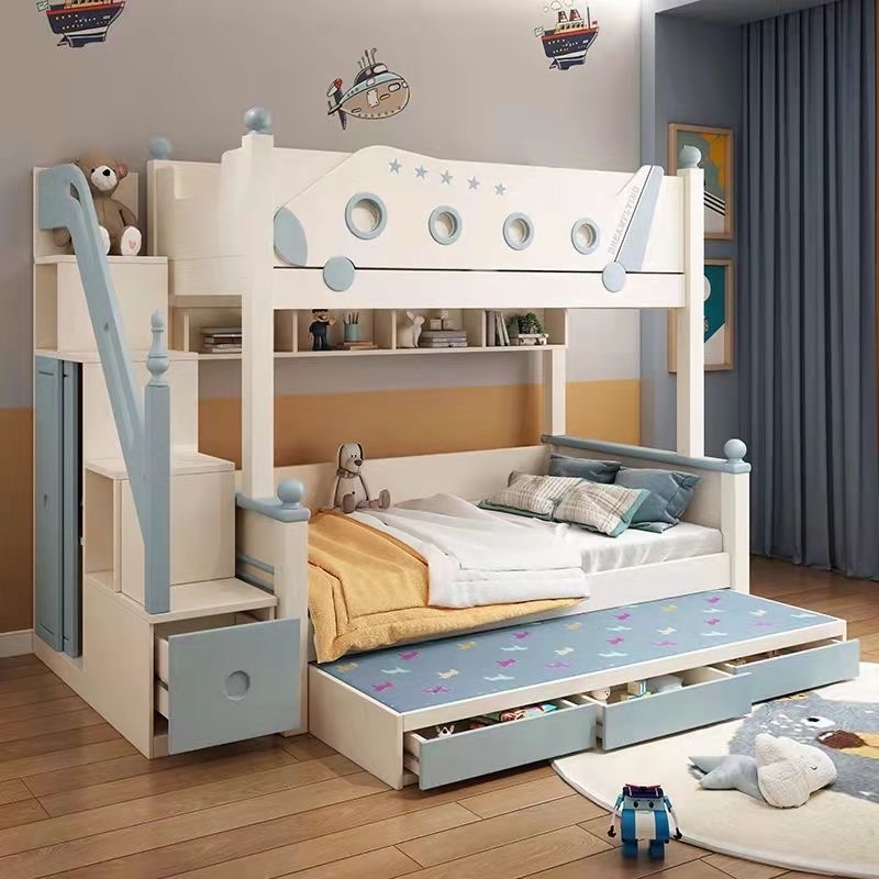High Quality Wooden Princess S - đánh giá và giá Bunk Bed With Stairs And Slide