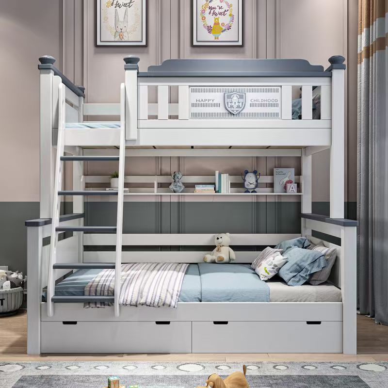 ！@2025 Cheap Wooden Kids Bedro - đánh giá và giá Bunk Bed With Stairs And Slide