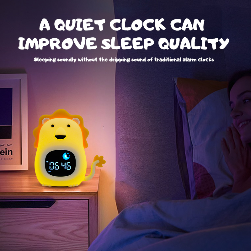 Night Light Clock Cat Baby Sle - đánh giá và giá Floating Nightstand With Led Light