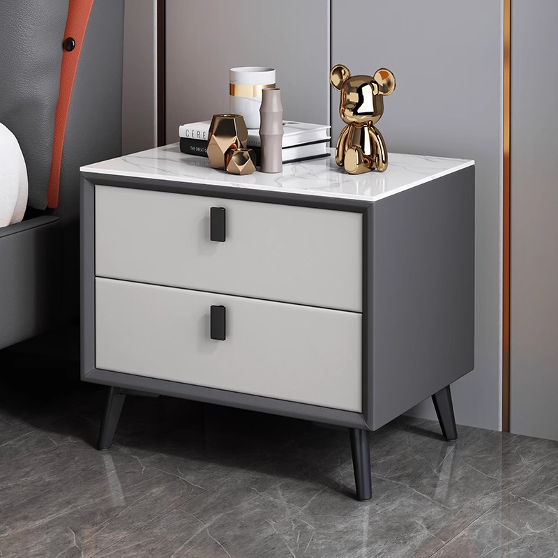 Nordic Style Solid Wood Bedsid - đánh giá và giá Solid Wood Nightstand 2 Drawers