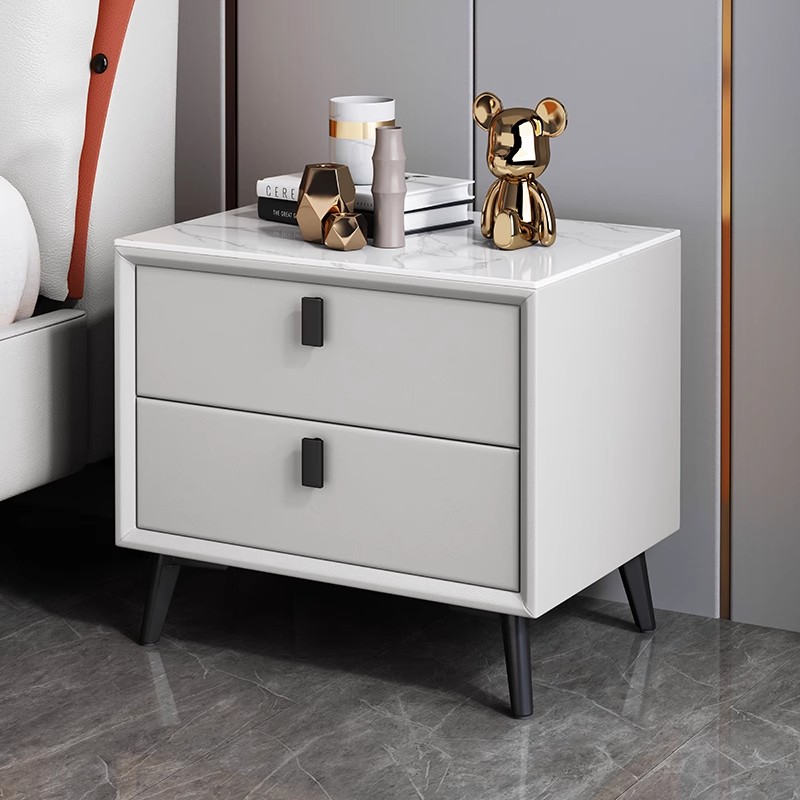 Nordic Style Solid Wood Bedsid - đánh giá và giá Solid Wood Nightstand 2 Drawers