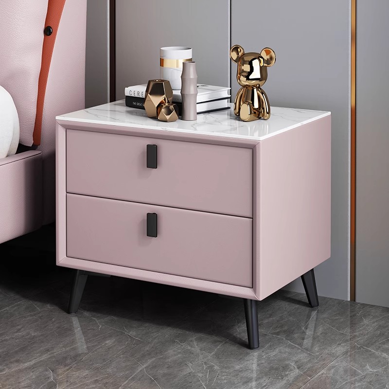 Nordic Style Solid Wood Bedsid - đánh giá và giá Solid Wood Nightstand 2 Drawers