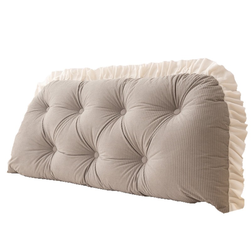 Ruffled Headboard Pillow Lumba - đánh giá và giá Headboard Cushion Backrest Tatami
