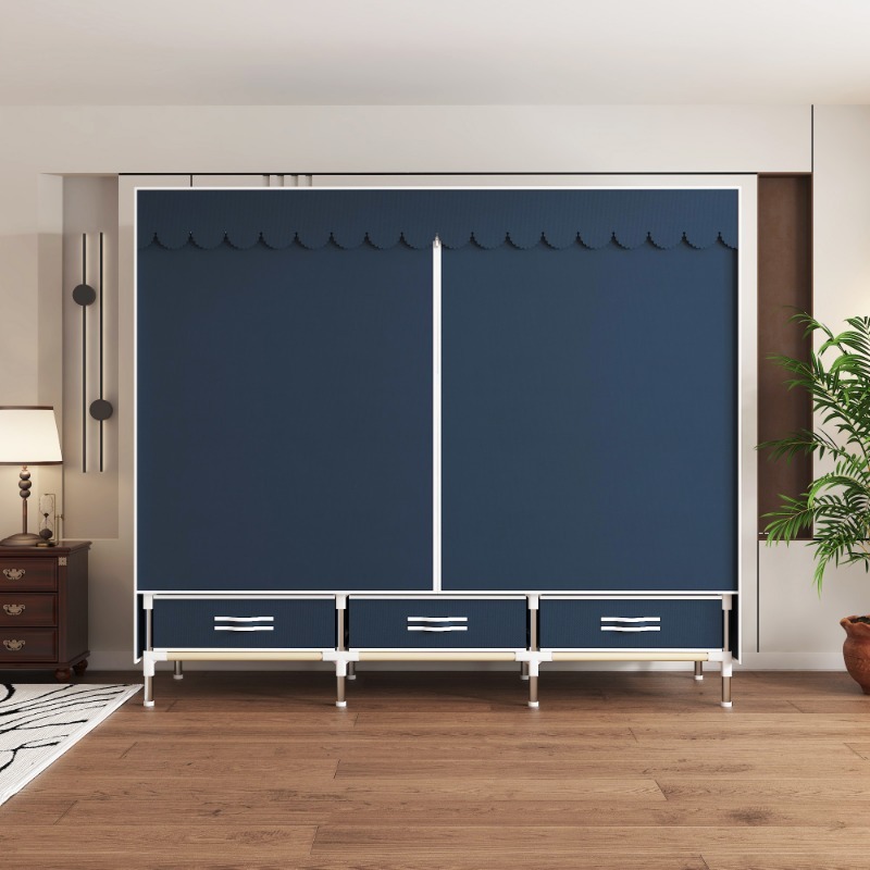 65 Inch Fabric Closet with Dra - đánh giá và giá Wardrobe Closet Portable Fabric Cover
