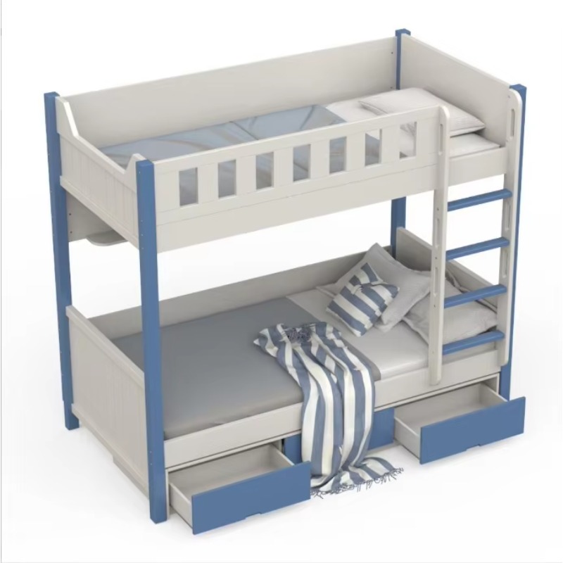 Bedroom Furniture Children Bed - đánh giá và giá Bunk Bed With Stairs And Slide