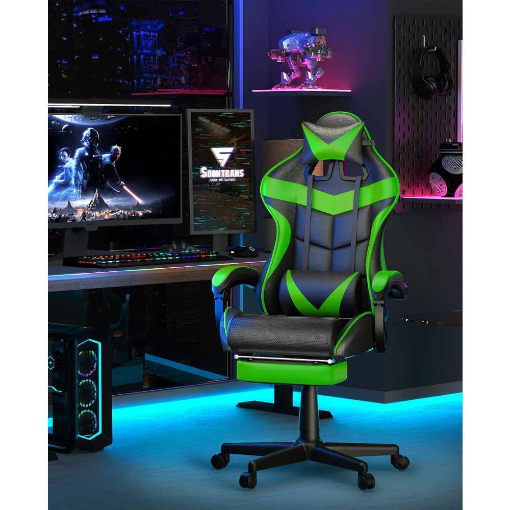 Ergonomic Gaming Chair with Fo - đánh giá và giá Sofas