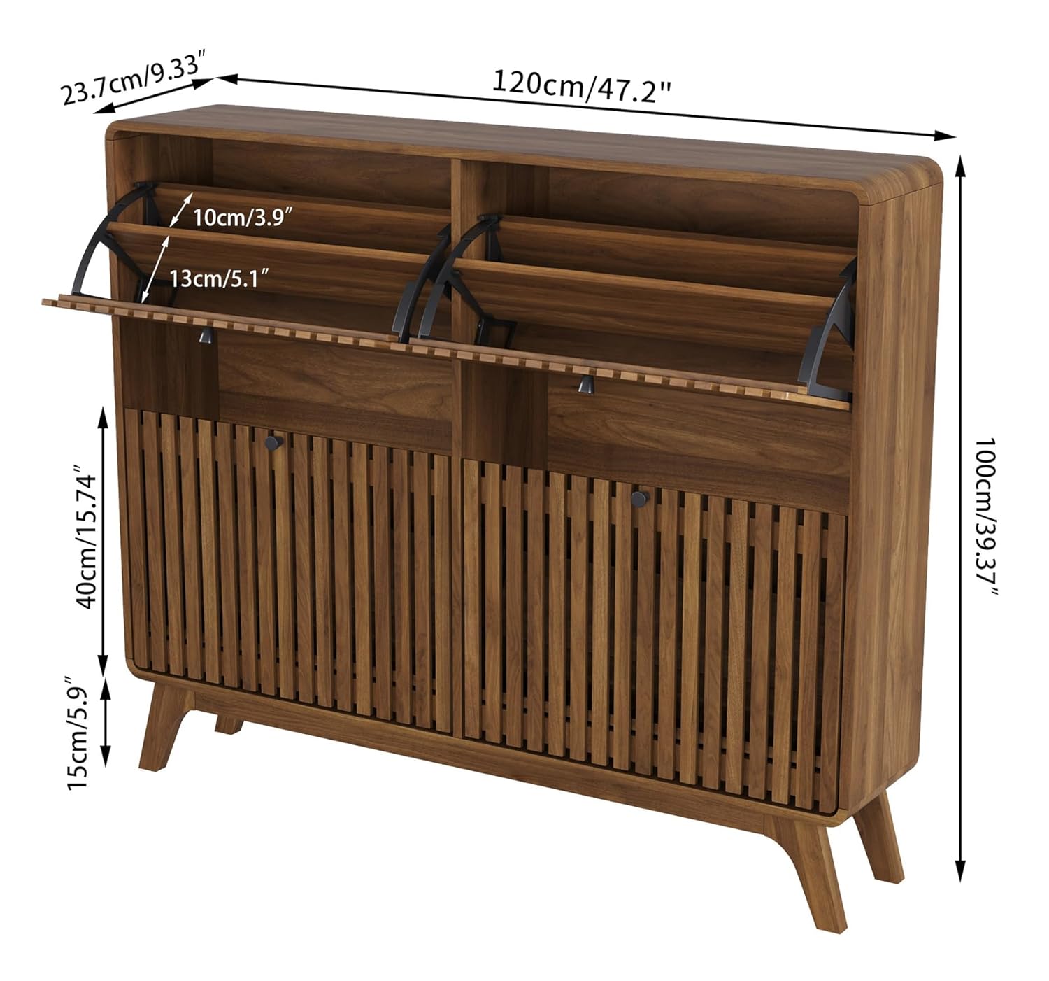 #Large Bamboo Shoe Cabinet wit - đánh giá và giá Shoe Rack Cabinet Narrow Entryway
