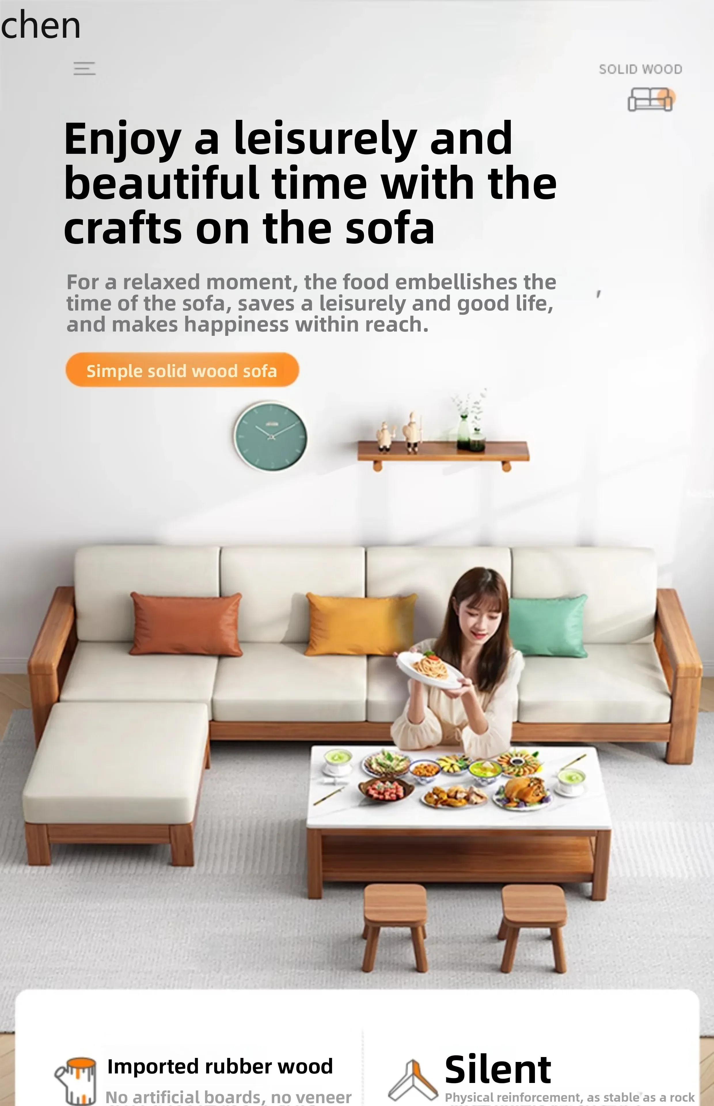TQH7.2 all-solid wood technolo - đánh giá và giá Sofas