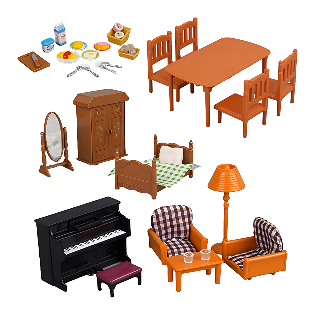 Miniature Furniture 1:12 Dollh - đánh giá và giá Bedroom Furniture